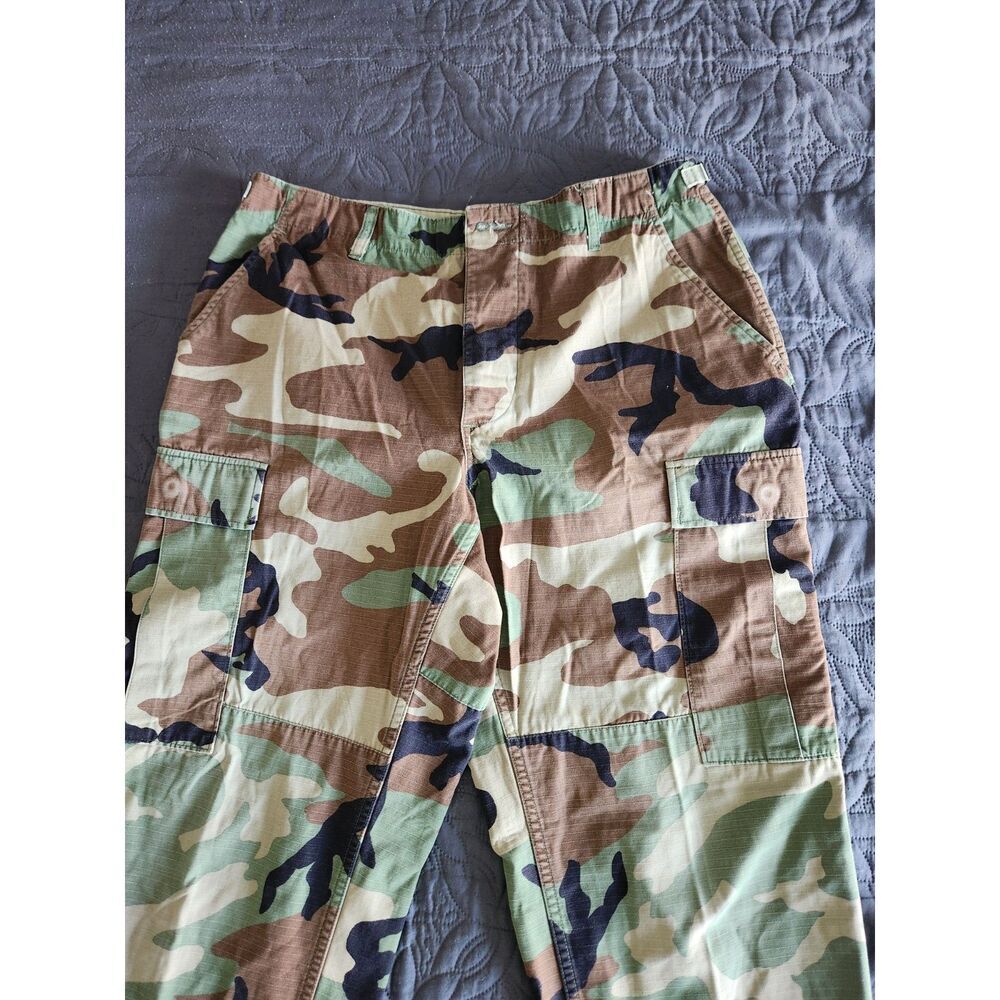Military BDU Camo Pants - Medium Short (Waist 31-35 inches) - Picture 6 of 8